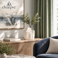 elvarpve™ Strata Offset Ceramic Vase — Sculptural Layered Bud Vessel for Shelf & Console Décor