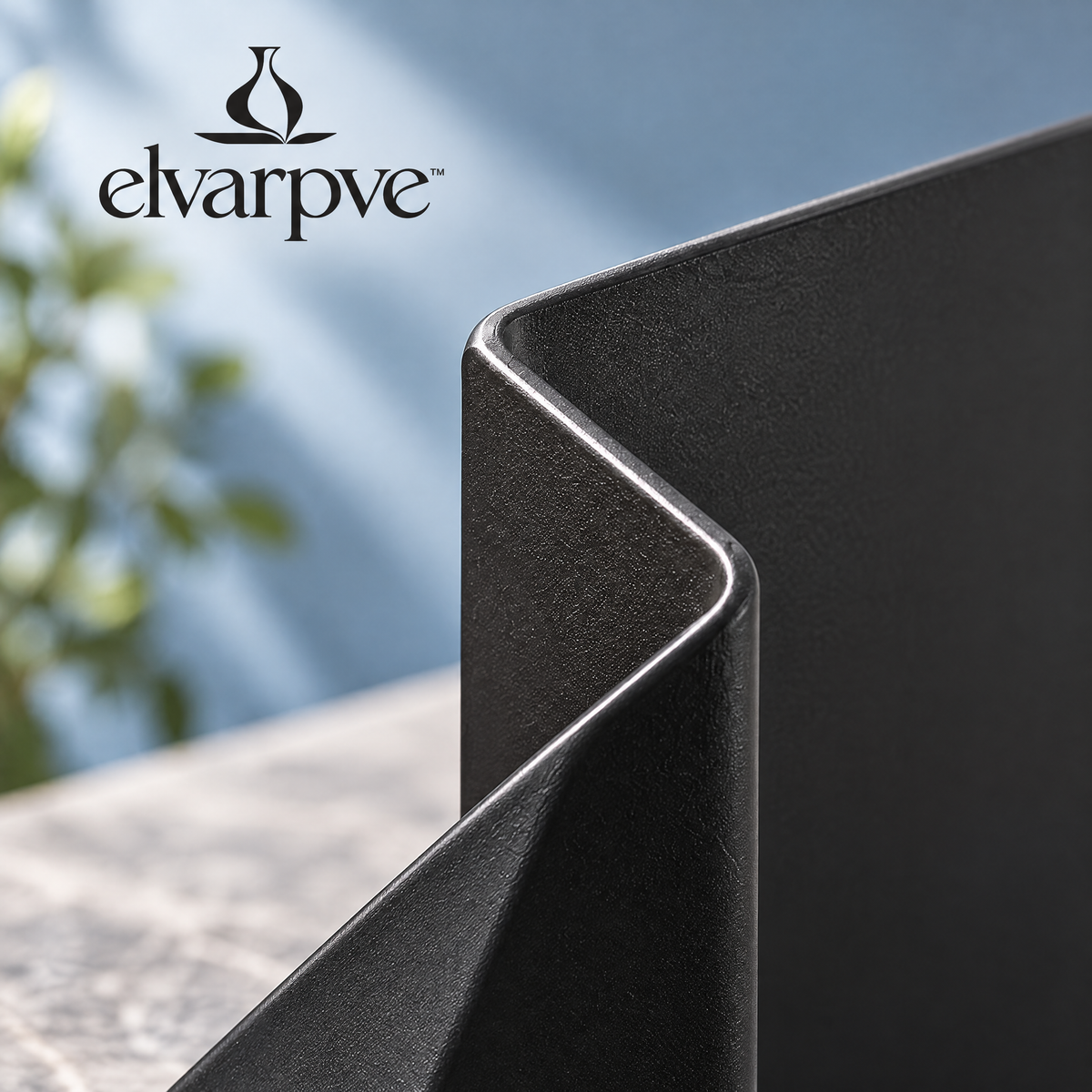 elvarpve™ Ribbon Turn Steel Bookends — Folded Metal Book Holders for Modern Desk & Bookshelf Décor